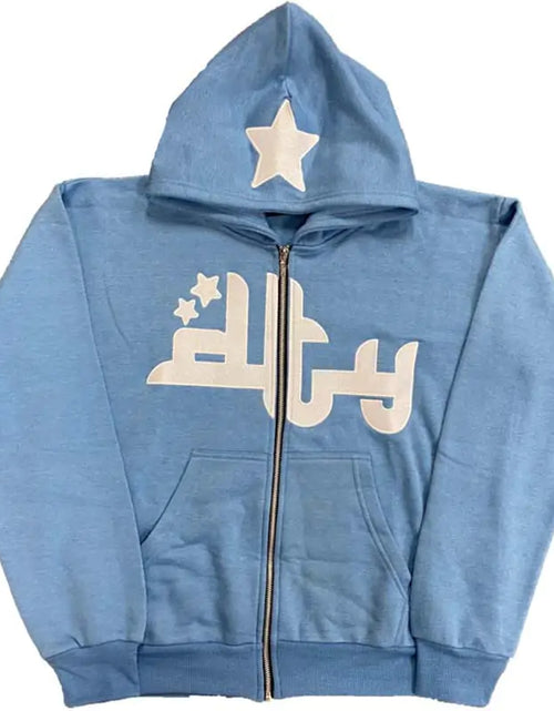 Load image into Gallery viewer, Star Letter Print Hoodies
